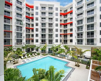 Resort-style heated pool